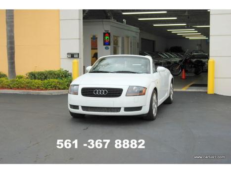 Audi : TT 2dr Roadster Powerful Strong Running Engine, Fuel Efficient, Sporty Handling, Luxury Vehicle