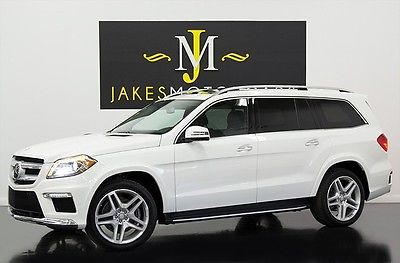 Mercedes-Benz : GL-Class GL550 4-MATIC (1-OWNER) 2014 gl 550 4 matic white black 11 k miles distronic loaded w options pristine