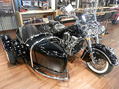 Indian : CHIEF VINTAGE 2014 indian chief vintage motorcycle with hydraulic sidecar black leather