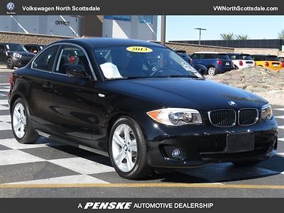 BMW : 1-Series 128i 128 i 1 series low miles 2 dr coupe manual gasoline 3.0 l straight 6 cyl jet black