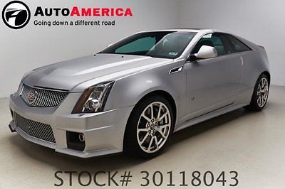 Cadillac : CTS Certified 2012 cadillac cts v coupe 8 k low miles nav rearcam sunroof vent seats one owner