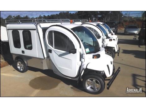 2015 Global Electric Motorcars eL XD White (Hard Doors, Max Box, a