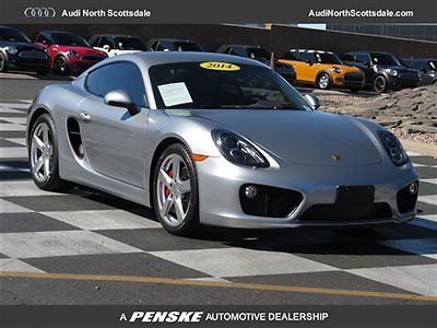 Porsche : Cayman One Owner, Low Lease Payments, Warranty 2014 porsche cayman 11 k miles leather heated seats no accident non smoker