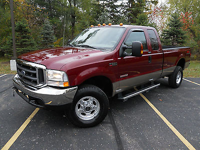 Ford : F-350 Lariat Extended Cab Pickup 4-Door 2004 ford f 350 super duty lariat extended cab diesel long box loaded leather 4 d