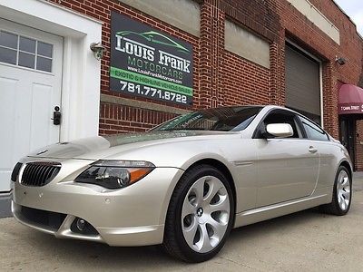 BMW : 6-Series Ci Coupe RARE COLOR 645Ci COUPE SPORT PACKAGE! BLUETOOTH! NAVI! FULLY DOCUMENTED HISTORY!