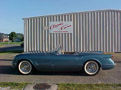 Chevrolet : Corvette CONVERTIBLE 1954 chev corvette nut bolt frame off restoration