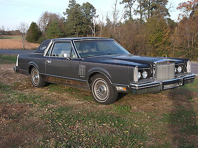 Lincoln : Mark Series Givenchy RARE1981 Lincoln Mark VI  Givenchy Designer Series Driver Project