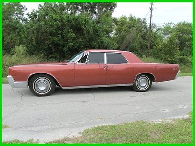 Lincoln : Continental 66 lincoln suicide doors project rare custom leather drives best offer