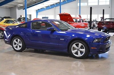 Ford : Mustang GT (-MUST SEE-) 14 Mustang GT 5.0L 6-Speed Manual Grabber Blue/Saddle Leather 13 12