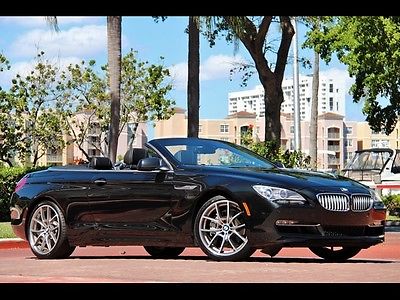 BMW : 6-Series 650i Convertible ONLY 18K MILES BLACK 20