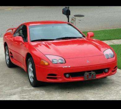Mitsubishi : 3000GT Base Coupe 2-Door 1994 mitsubishi 3000 gt red manual new almost everything 148 k gentle miles