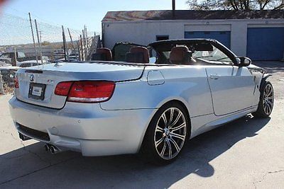 BMW : M3 Convertible 2010 bmw m 3 convertible damaged rebuilder loaded red interior only 37 k miles