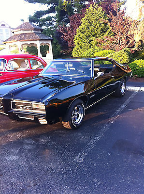 Pontiac : GTO NA 1969 pontiac gto matching numbers super clean black on black 4 speed