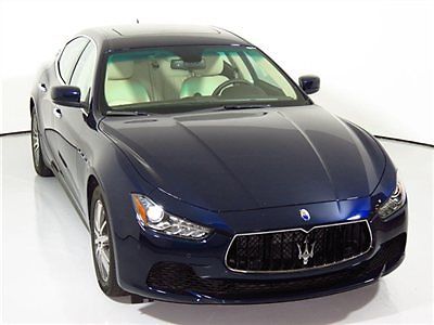 Maserati : Ghibli 4dr Sdn S Q4 2014 ghibli s q 4 only 600 miles 89 k msrp luxury seating premium audio sensors