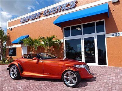 Plymouth : Prowler 2dr Roadster HOT 2001 Plymouth Prolwer in Orange metallic - Just 10K miles