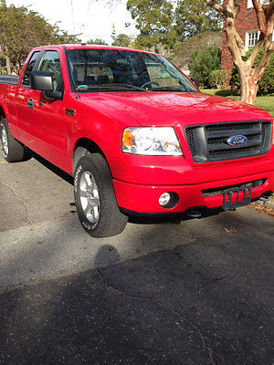 Ford : F-150 STX Extended Cab Pickup 4-Door 2008 ford f 150 super cab stx 4 x 4 4 door with back seat