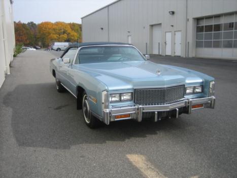Cadillac : Eldorado 1976 cadillac eldorado convertible