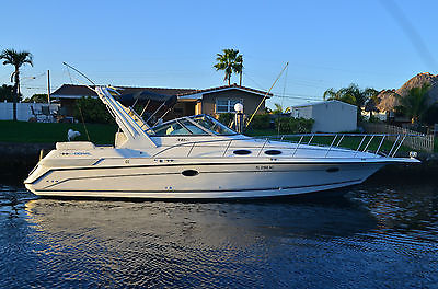 1997 Doral 350 SC Cabin Cruiser w/ Twin 454's Very Luxurious Boat  Watch VIDEO