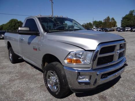 Ram : 2500 4WD Reg Cab 74 auto salvage repairable 6.7 diesel 4 x 4 8 foot bed side damage save