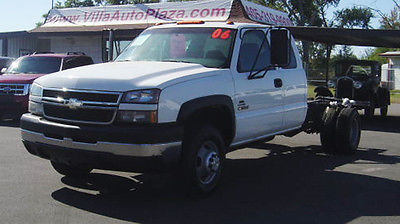 Chevrolet : Silverado 3500 Duramax Diesel Cab & Chassis  2006 chevrolet silverado c 3500 4 dr extended cab chassis 6.6 l duramax diesel