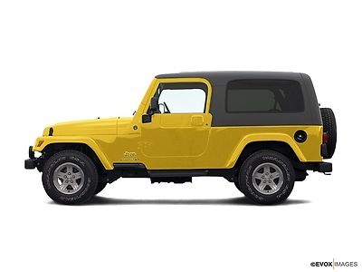 Jeep : Wrangler 2dr Unlimited LWB 2 dr unlimited lwb low miles suv automatic gasoline 4.0 l straight 6 cyl yellow