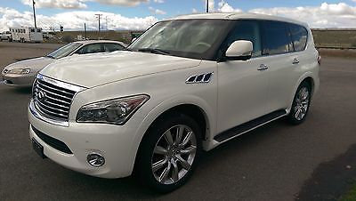 Infiniti : QX56 4WD 2011 infiniti qx 56 with 4 x 4 loaded with technology package 22 wheels new tires