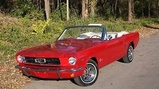 Ford : Mustang V8 RESTORED 64.5 PS DISC BRAKES PONY INTERIOR SOLID CAR SHOW LIKE MAKE OFFER