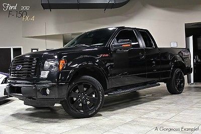 Ford : F-150 4dr Pickup 2012 ford f 150 fx 4 ecoboost fx luxury appearance navigation leather wow
