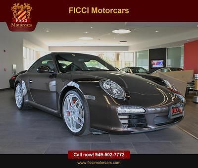 Porsche : 911 Carrera S 20 k miles macadamia metallic over full leather cocoa int orig msrp 105 k