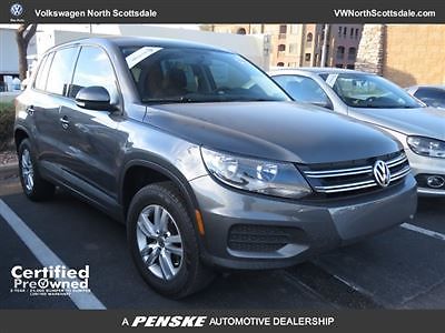 Volkswagen : Tiguan 2WD 4dr Automatic S 2 wd 4 dr automatic s low miles suv automatic gasoline 2.0 l 4 cyl pepper gray meta