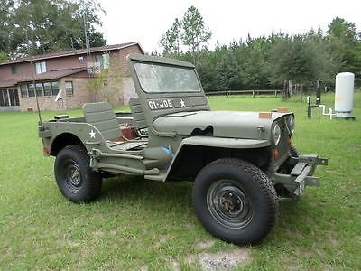 Willys Army Willys 1951 M38 Jeep