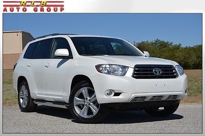 Toyota : Highlander Sport 2WD 2008 highlander sport low miles navigation moonroof leather loaded immaculate