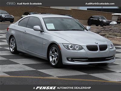 BMW : 3-Series -One Owner-Factory Warranty-335 Coupe- 2011 bmw 335 coupe leather sun roof back up sensors heated seats financing
