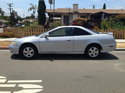 Honda : Accord EX Coupe 2-Door 2002 silver honda accord ex coupe clean title 84 500 miles