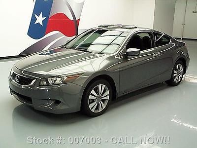 Honda : Accord SUNROOF 2009 honda accord ex coupe automatic sunroof only 43 k texas direct auto