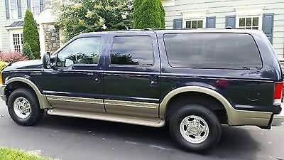 Ford : Excursion  Limited Eddie Bauer Edition 2000 ford excursion limited eddie bauer edition 7.3 l power stroke turbo diesel