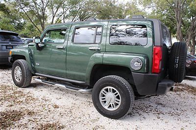 Hummer : H3 4dr 4WD SUV HUMMER H3 4dr 4WD SUV Low Miles SUV Manual Gasoline 3.5L 5 Cyl GREEN