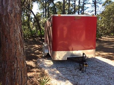 2009 Continental 7x16 Enclosed Toy Hauler Trailer.
