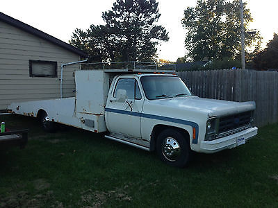 Chevrolet : Other Pickups base 1979 chevy c 30 ramp bed tow truck
