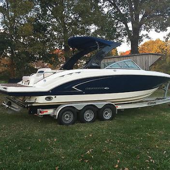 2009 CHAPARRAL 284 SUNESTA BOAT  LOW HOURS 8.1 GXI VOLVO PENTA ENGINE