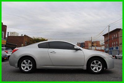 Nissan : Altima 2.5 S Coupe 2 Door 4 Cylinder FWD AT Automatic Repairable Rebuildable Salvage Wrecked Runs Drives EZ Project Needs Fix Low Mile