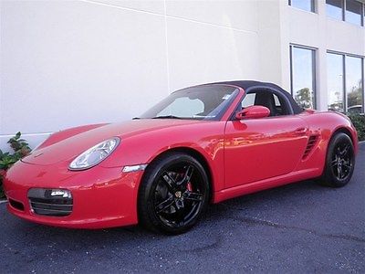 Porsche : Boxster S Convertible 2-Door Boxster S - Guards Red / Black 5-Spd Manual - Well Kept and Ready to Go!