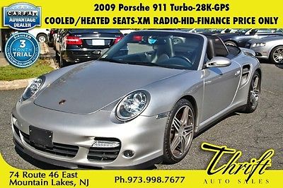 Porsche : 911 Turbo 2009 porsche 911 turbo 28 k gps cooled seats xm radio hid finance price only