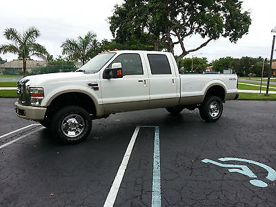 Ford : F-350 King Ranch Crew Cab Pickup 4-Door 2008 ford f 350 super duty king ranch crew cab pickup 4 door 6.4 l diesel