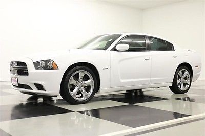 Dodge : Charger RT MAX NAVIGATION LEATHER SUNROOF WHITE FREE DELIVERY HEMI NAV HEATED NAVI CAMERA ASSIST 1 OWNER BLUETOOTH USB AUX