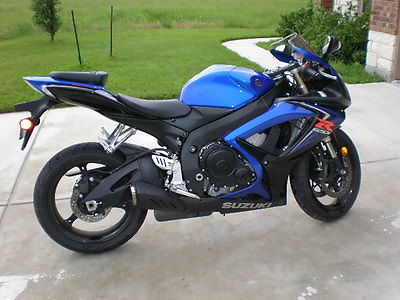 Suzuki : GSX-R 2007 blue black gsx r 600