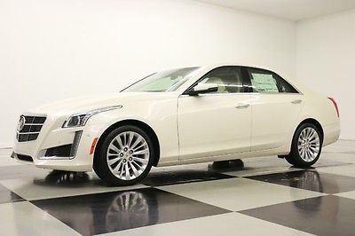 Cadillac : CTS MSRP $62395 WHITE DIAMOND SUNROOF CAMERA CASHMERE NEW MEMORY RMT START PERFORMANCE HEATED COOLED LEATHER BLUETOOTH*COMPARE TO 2013