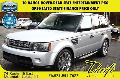 Land Rover : Range Rover Sport SC 10 range rover rear seat entertainment pkg gps heated seats finance price only