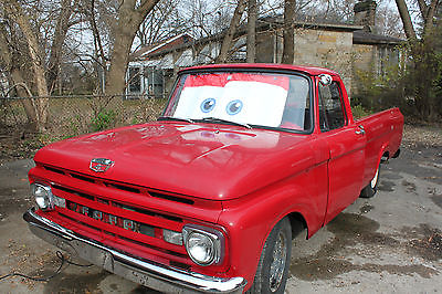 Ford : F-100 none 1963 ford truck f 100 unibody