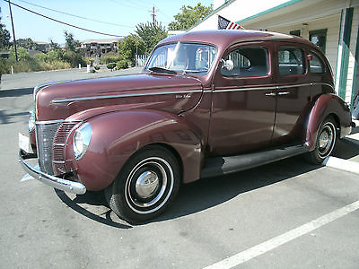 Ford : Other 4 Door 1940 ford deluxe sedan